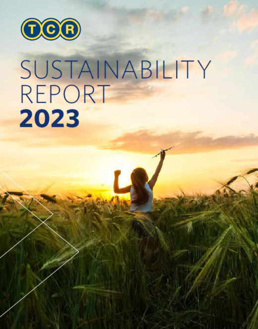 TCR releases Sustainability Report 2023 cover